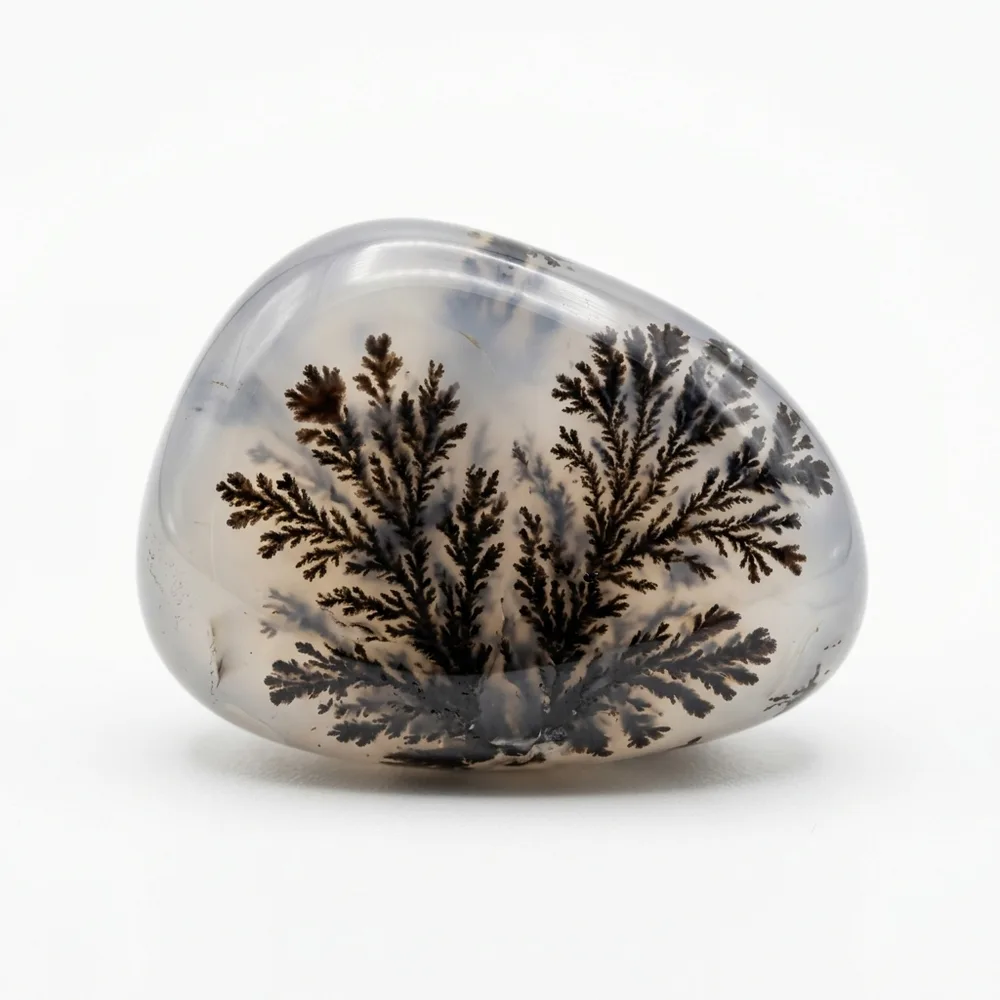 Dendritic Agate bead example