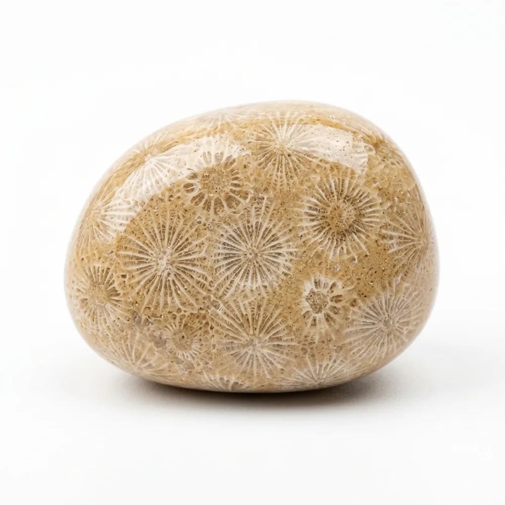 Fossil Coral bead example