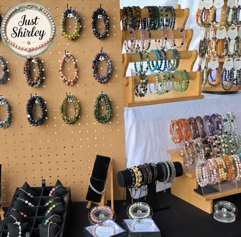 Shirley's Craft Fair Setup and Vibe